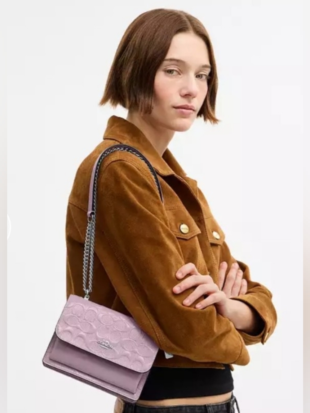 Coach Mini Klare Crossbody Bag. - Picture 10 of 12